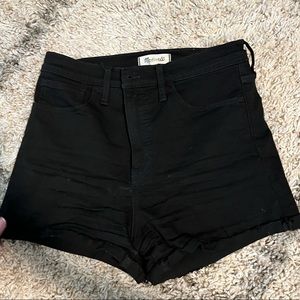 Black madewell high rise jeans size 27. Worn once